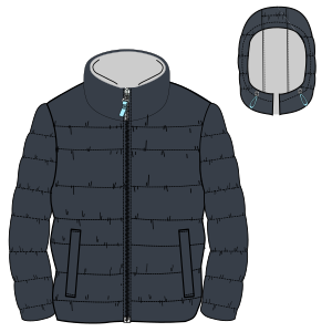 Patron ropa, Fashion sewing pattern, molde confeccion, patronesymoldes.com Jacket 3045 BOYS Jackets